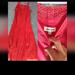 Nwt. Ladies Maxi Dress with crochet details size 22W